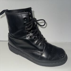 Doc Dr. Martens 1460 Pascal Women’s Size 6 Mens 7 Black Leather Boots Air Wair